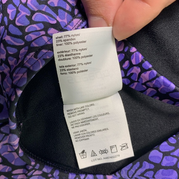 Speedo | Purple One Piece Swimsuit- 10 - Picture 7 of 7